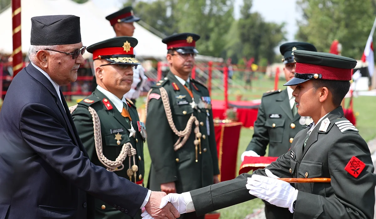 Convocation Programme of Nepal Military Academy, Kharipati (11 April 2019)