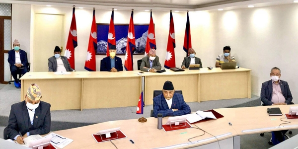 PM Oli instructs CMs to strictly enforce lockdown