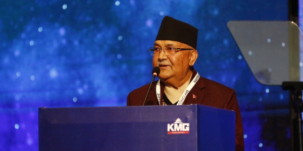 Oli inaugurates Kantipur Conclave with focus on connectivity