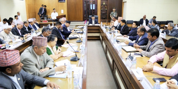 Nepal Ministers Sign Performance Agreements With Prime Minister Oli