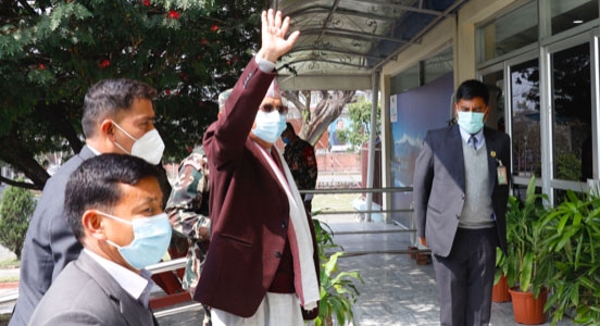 Prime Minister Oli in Pokhara