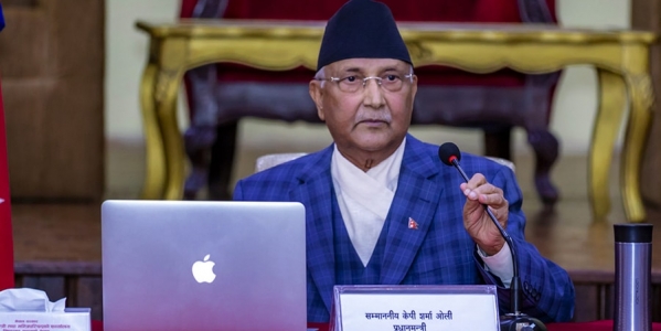 PM Oli Calls For Lighting Of Lamps, Public Holiday Tomorrow