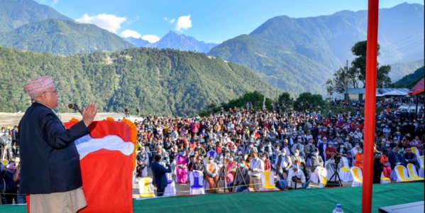 प्रधानमन्त्रीको यस्तो रहयो किमाथाङ्गका निरीक्षण (फोटो फिचर)