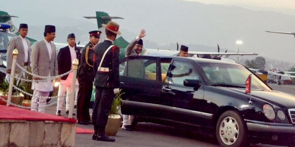 Prime Minister Oli In Doha