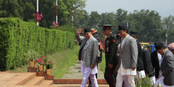 प्रधानमन्त्री ओली स्वेदश फिर्ता