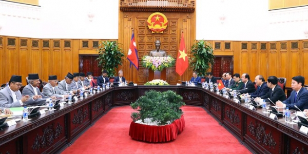 Vietnamese, Nepalese Prime Ministers hold talks